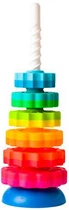 Пирамидка винтовая тактильная Fat Brain Toys SpinAgain (F110ML) (811802020949)