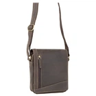 Мужская кожаная сумка через плечо Visconti S7 Messenger Bag A5 (Oil Brown)