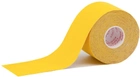 Кинезио тейп IVN в рулоне 5 см х 5 м эластичный пластырь Желтый (IV-6172Y) - изображение 2