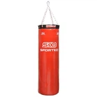 Боксерский мешок SPORTKO МП-4 ПВХ 85 см/29 см/20 кг красный