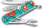 Складаний ніж Victorinox CLASSIC LE "Sports World" 58мм/1сл/7функ/цветн/чохол/ножн Vx06223.L2010