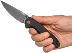 Ніж CJRB Knives Feldspar Black Blade Чорний (27980303) - зображення 5