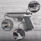 Пистолет сигнальный, стартовый Ekol Majarov (9.0мм), серый - изображение 2