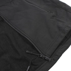 Тактическая куртка Soft Shell Lesko A001 Black M ветровка для мужчин с карманами водонепроницаемая (SKU_4255-12393) - изображение 6
