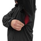 Тактическая куртка Soft Shell Lesko A001 Black 2XL ветровка для мужчин с карманами водонепроницаемая (SKU_4255-12395) - изображение 5