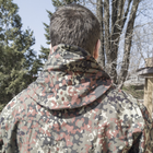 Тактична куртка Soft Shell Lesko A001 Camouflage ACU XXXL вітровка для чоловіків з кишенями водонепроникна (SKU_4255-12557) - зображення 5