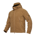 Тактична флісова куртка/кофта Pave Hawk coyote M Pave Hawk (new_69160) - изображение 1
