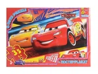 Пазлы серии "Тачки" 35 деталей + плакат G-Toys (Z10199)