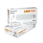Рукавиці латексні опудрені в уп 100 шт розмір XL Unex - зображення 1