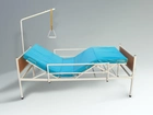 Ліжко функціональна чотирьохсекційна Profmetall з дерев'яною спинкою в повній комплектації (АК 020) - зображення 2
