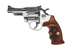 Револьвер под патрон Флобера Alfa mod. 431 никель/дерево. 14310058 - изображение 1