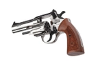 Револьвер под патрон Флобера Alfa mod.441 Classic никель/дерево. 14310050 - изображение 1