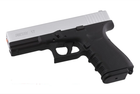 Пистолет стартовый Retay G 19C кал. 9 мм. Цвет - сhrome. 11950334 - изображение 4