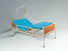 Ліжко функціональна чотирьохсекційна Profmetall з дерев'яною спинкою в повній комплектації ширина 700 мм (АК7 020) - зображення 1
