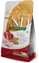 Сухой корм для кошек Farmina N&D Ancestral Grain Cat Adult Neutered Chicken & Pomegranate для стерилизованных с курицей и гранатом