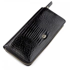 Жіночий шкіряний гаманець ST Leather 18437 (S7001A) Чорний