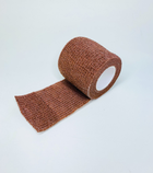Бинт еластичний Coban фіксуючий самозакріплюючий Кобан коричневий 5 см х 4,5 м - зображення 4