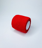 Бинт еластичний Coban фіксуючий самозакріплюючий Кобан червоний 5 см х 4,5 м - зображення 4