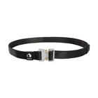 Ремінь жіночий Tatonka Quick Release Stretch Belt 25 мм Чорний-Сірий