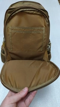 Туристический, тактический рюкзак BoyaBy 60 л встроенный USB порт Хаки - изображение 8