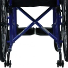 Інвалідна коляска OSD Millenium IV OSD-STB4-40 Синій/чорний - зображення 13