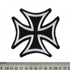 Нашивка Rockway Тамплієрський хрест (00000002750)