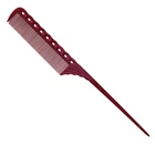 Гребень Y.S.Park YS 115 Tail Comb с хвостиком красный
