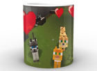 Кружка GeekLand Minecraft Майнкрафт коти MС.02.041