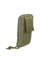 Подсумок сброса стрелянных магазинов складной молле Pantac Molle Zippered Drop Pouch PH-C848, Small, Cordura Хакі (Khaki) - изображение 1