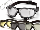 Баллистические очки с диоптрической вставкой Pyramex V2G прозрачные - изображение 2