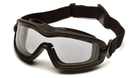 Тактичні окуляри з диоптрической вставкою Pyramex V2G-PLUS прозорі - зображення 6