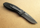 Нож KAI Kershaw Black Blur (Sandvik 14C28N, черное покрытие, подпружинен) - изображение 2