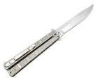 нож складной Gradient A814 Серебристый Асфальт (t5338) - изображение 2