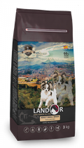 Сухий корм Landor (Ландор) для дорослих собак дрібних порід з качкою