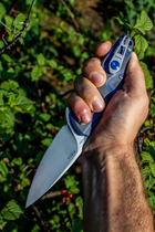 Нож складной Ruike Fang P105-Q Синий - изображение 9