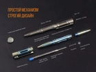 Тактическая ручка Fenix T5Ti Синяя - изображение 10