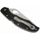 Ніж складний Spyderco Byrd Cara Cara 2 FRN, напівсерейтор (BY03PSBK2) - изображение 5