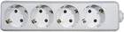 Колодка EMOS P0420 4 розетки 16 A