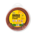 Жилка для тримера Mastertool SPIRAL безшумна 3.00 мм 57 м двокольорова (блістер) 19-1614