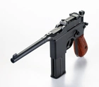 Пневматичний пістолет SAS M712 Mauser Blowback KMB18DHN Маузер автоматичний вогонь блоубек CO2 100 м/с - зображення 5