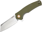 Ніж CJRB Knives Crag G10 Green (27980242) - зображення 1