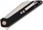 Нож CJRB Knives Rampart G10 Black (27980252) - изображение 4