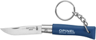 Нож Opinel Keychain №4 Inox синий 2046564