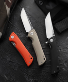 Карманный туристический складной нож Bestech Knife Paladin Orange BG13C-1 - изображение 3