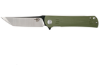 Кишеньковий туристичний складаний ніж Bestech Knife Kendo Army Green BG06B-1 - зображення 2