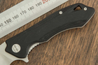 Кишеньковий туристичний складаний ніж Bestech Knife Beluga Black BG11D-2 - зображення 5