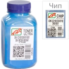 Тонер и Чип для OKI C331 АНК Cyan 80г 1505338