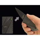 Кишеньковий ніж CardSharp, Чорний - зображення 4