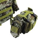 Рюкзак тактичний +3 підсумок AOKALI Outdoor B08 75L Camouflage Green (K/OPT2-5367-16918) - зображення 4