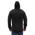 Тактическая куртка Soft Shell Lesko A001 Black S ветровка для мужчин с карманами водонепроницаемая (K/OPT2-4255-18456) - изображение 2